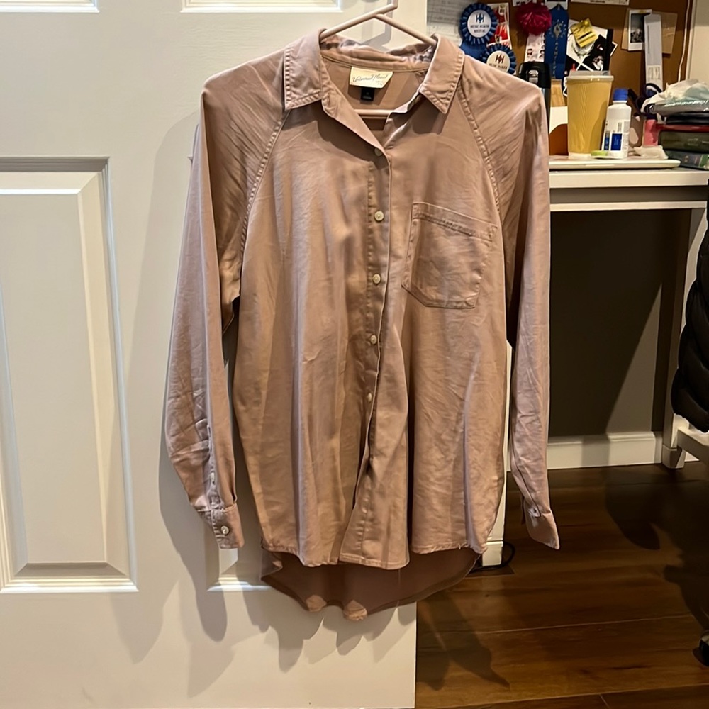 Universal Thread Dress Shirt Pink